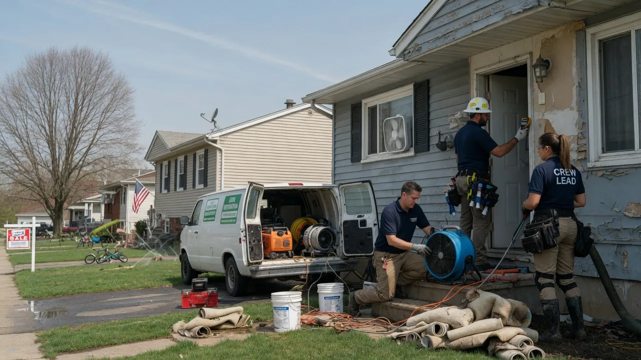 Flood Cleanup in Harrah, WA near me