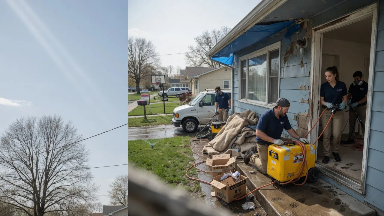 Basement Flood Cleanup in Harrah, WA near me